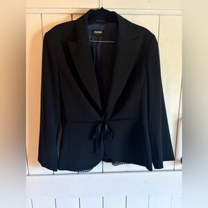 Classic Black Blazer by HUCKE